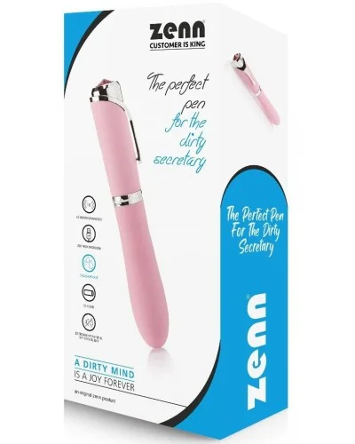 Vibromasseur The Pen 10 x 3.5cm Rose sur la Boutique du Hard