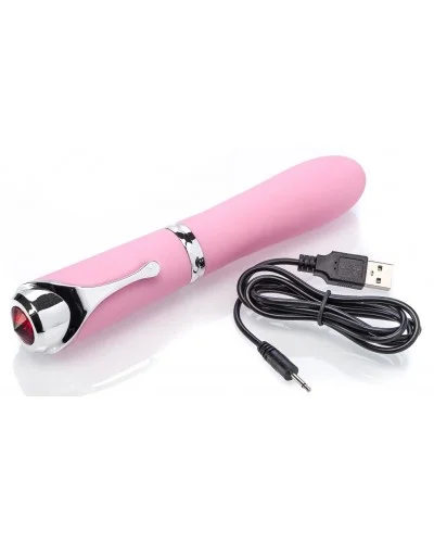 Vibromasseur The Pen 10 x 3.5cm Rose sur la Boutique du Hard