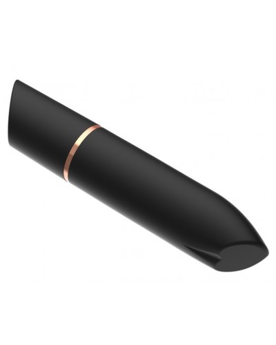 Mini Vibro Heart Lipstick 9cm Noir sur la Boutique du Hard