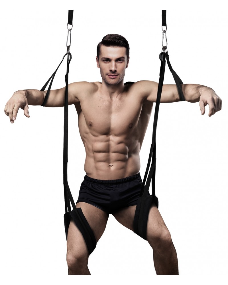 Sling de Porte Over The Swing Noir sur la Boutique du Hard