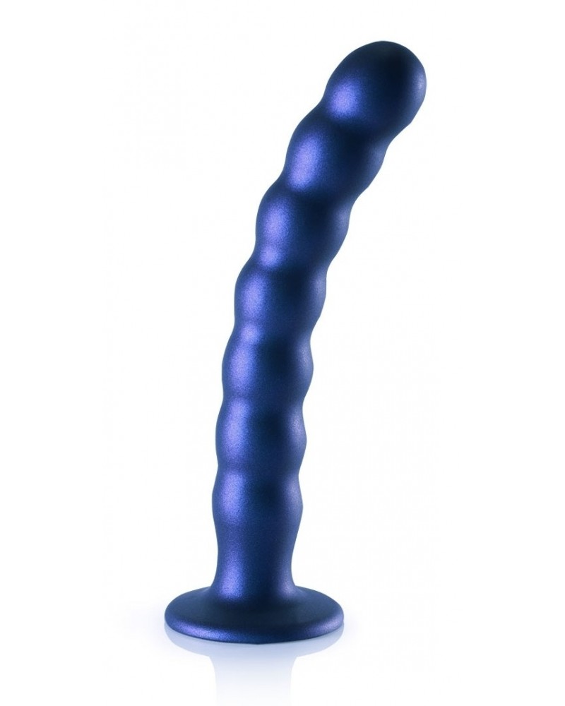 Plug Beaded G-Spot L 20.5 x 3.2cm Bleu sur la Boutique du Hard