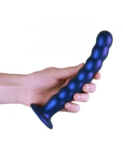 Plug Beaded G-Spot L 20.5 x 3.2cm Bleu sur la Boutique du Hard