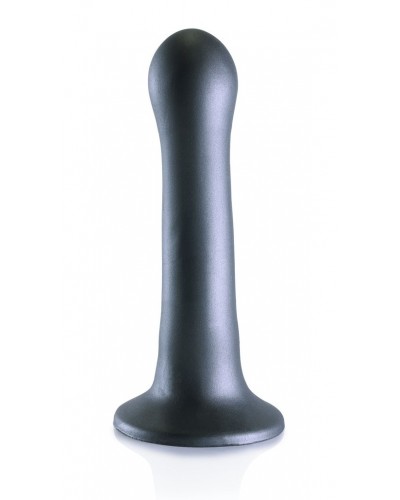 Plug Curvy G-Spot 17 x 3.5cm Gris sur la Boutique du Hard