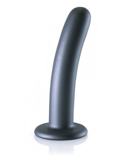 Plug Smooth G-Spot M 14.5 x 3cm Gris sur la Boutique du Hard