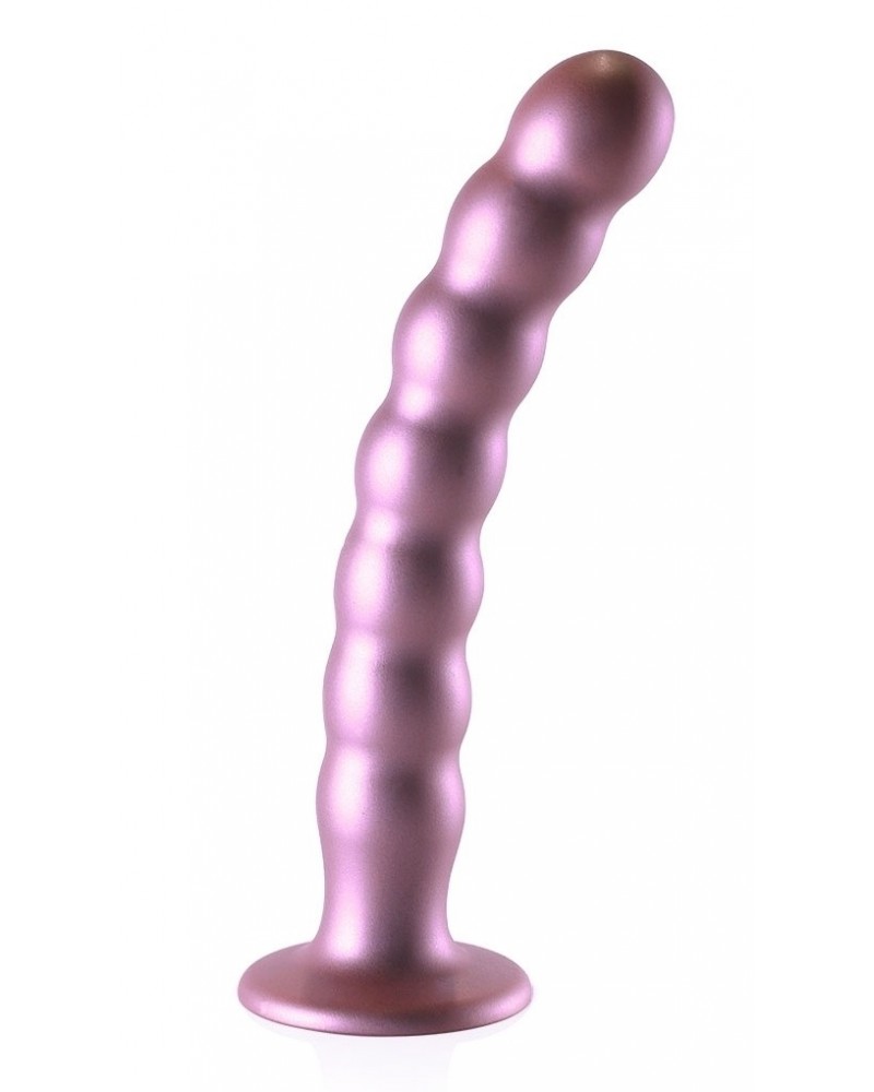 Plug Beaded G-Spot L 20.5 x 3.2cm Rose sur la Boutique du Hard