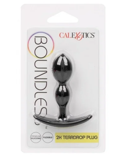 Plug Silicone Teardrop Boundless 7 x 2cm sur la Boutique du Hard