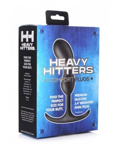 Plug en silicone Hitters Duo S 13 x 3.2cm - Poids 100g sur la Boutique du Hard