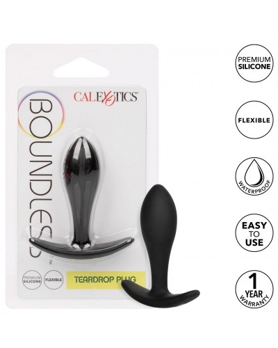 Plug Silicone Débutant Begin Teardrop Boundless 6 x 2cm sur la Boutique du Hard