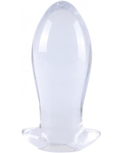 Plug Egg Clear M 11.5 x 5cm Transparent sur la Boutique du Hard