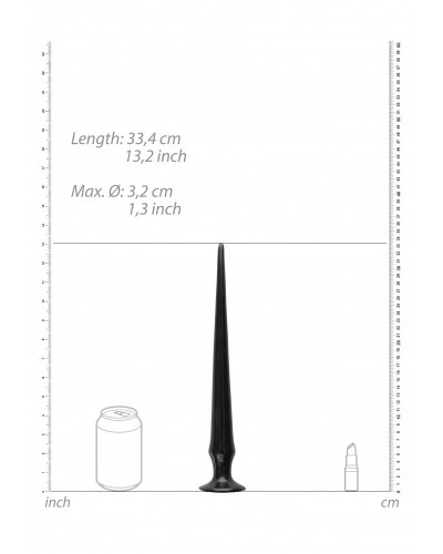 Plug long Ass Spike S 33 x 3.3cm sur la Boutique du Hard