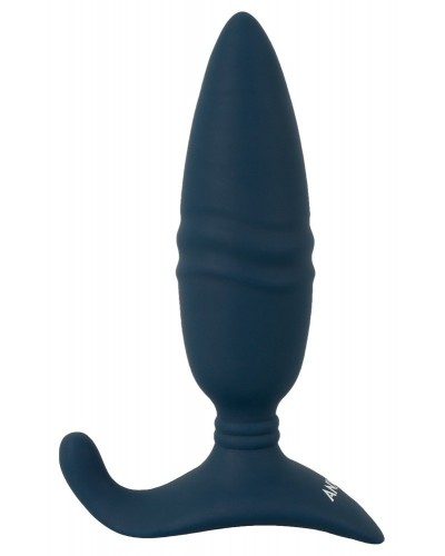 Plug vibrant Butt Thrust 14.5 x 4cm Bleu sur la Boutique du Hard