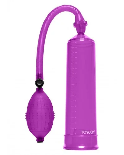 Pompe à pénis PowerPump 20 x 5.3cm Violette sur la Boutique du Hard