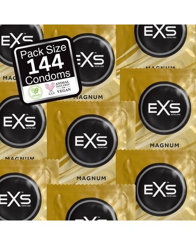 Préservatifs XXL Magnum x144 sur la Boutique du Hard