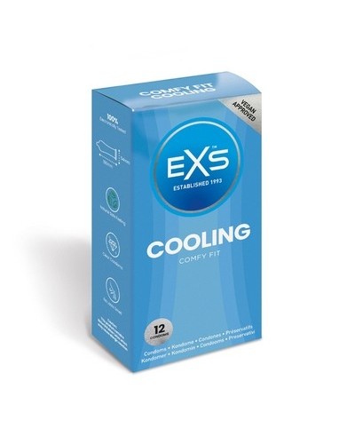 Préservatifs Effet refroidissant Cooling x12 sur la Boutique du Hard