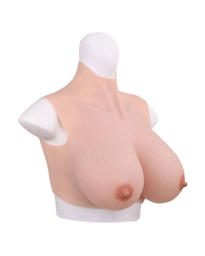 Buste Seins réalistes Coton Col haut Bonnet B sur la Boutique du Hard