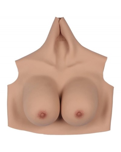 Buste Seins Coton Col haut Bonnet C sur la Boutique du Hard