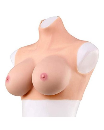 Buste Seins Coton Col haut Bonnet C sur la Boutique du Hard