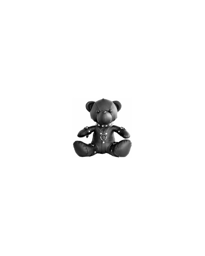 Ours en cuir Bendy The Bdsm Teddy Bear Noir sur la Boutique du Hard