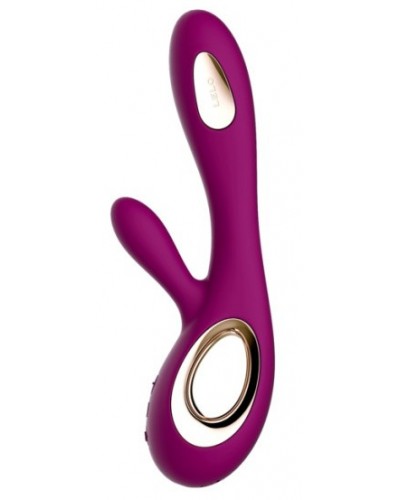 Vibromasseur SORAYA WAVE 22 x 3.8 cm Mauve sur la Boutique du Hard