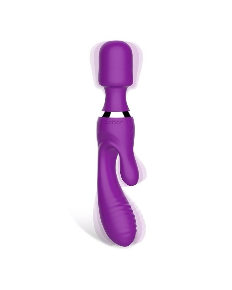 Vibro et Wand Fifteen Action Violet sur la Boutique du Hard