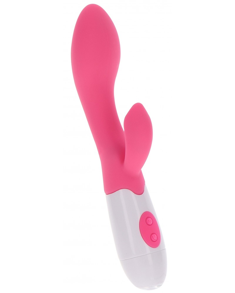 Vibro Rabbit Funky Lover 20cm Rose sur la Boutique du Hard