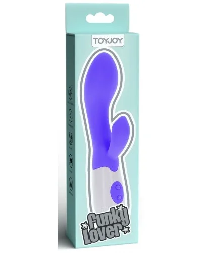 Vibro Rabbit Funky Lover 20cm Violet sur la Boutique du Hard