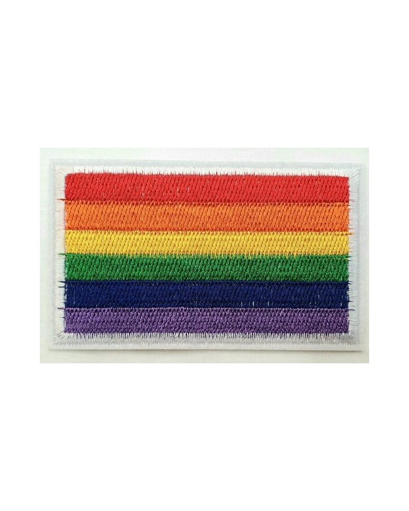 Écusson thermocollant Rainbow 5.5 x 8.5cm sur la Boutique du Hard