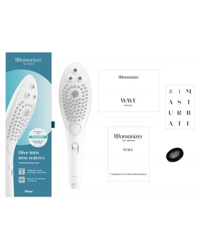 Pommeau de douche Wave Womanizer sur la Boutique du Hard