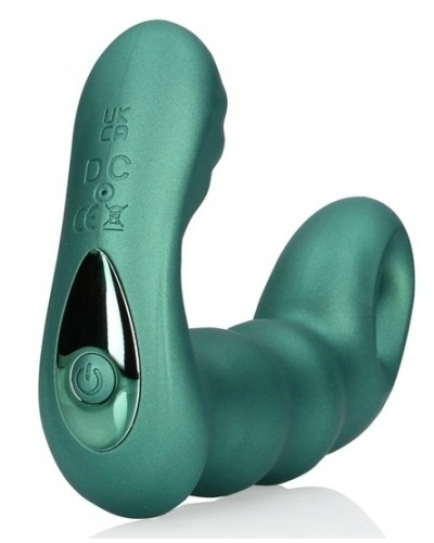 Stimulateur de prostate Beaded 10 x 3.5cm Vert métallisé sur la Boutique du Hard