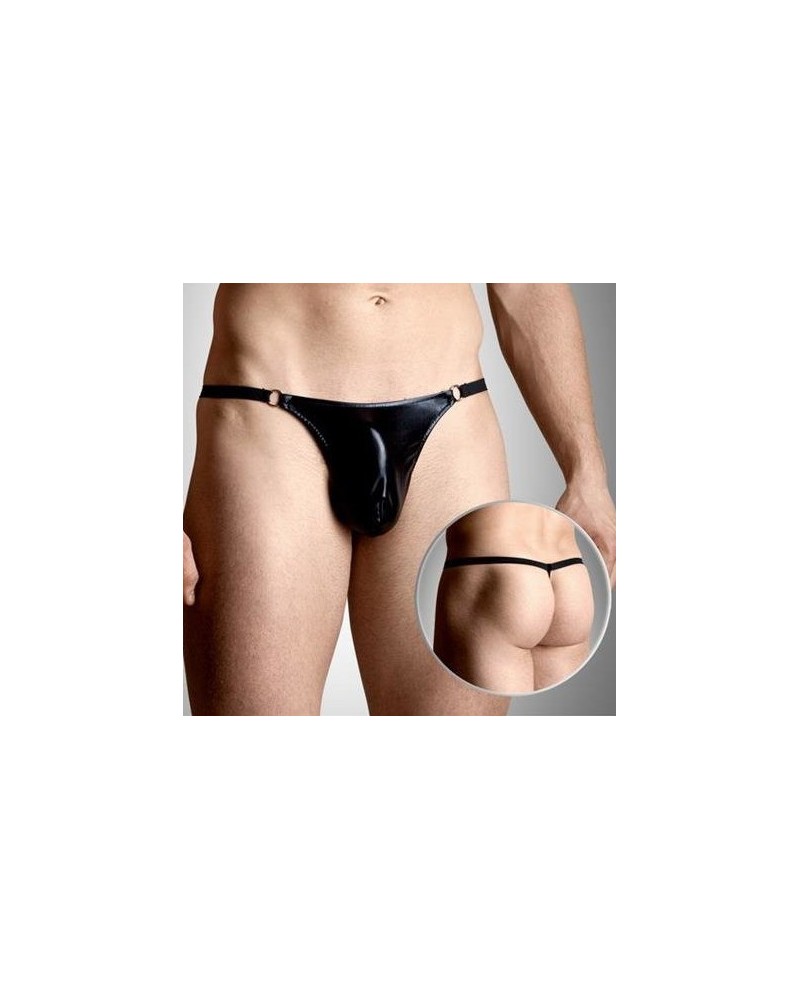 String Homme LACK Noir sur la Boutique du Hard