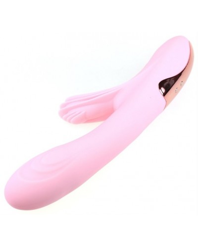 Vibro Rabbit chauffant Lilo Heat 23cm Rose sur la Boutique du Hard