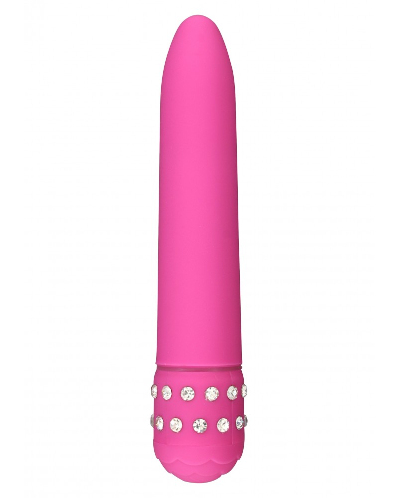 Vibro Diamond Superbe 15cm Rose sur la Boutique du Hard