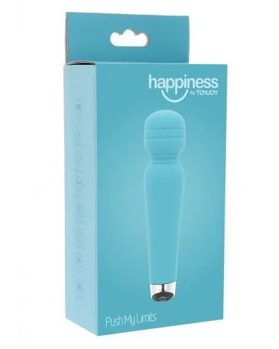 Mini Wand Push My Limits 15cm Bleu sur la Boutique du Hard