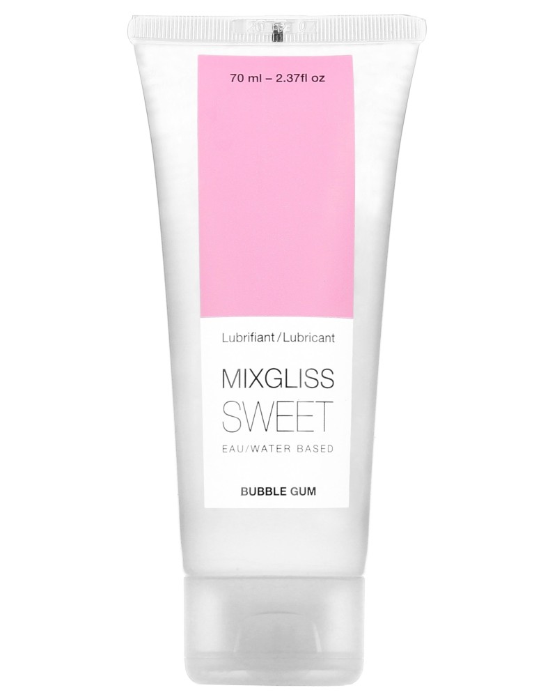 Lubrifiant Eau MixGliss Bubble Gum 70ml pas cher