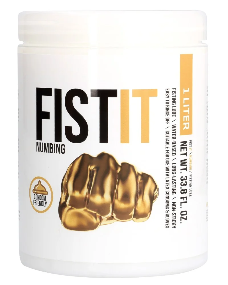 Lubrifiant relaxant Fist It Numbing 1L pas cher