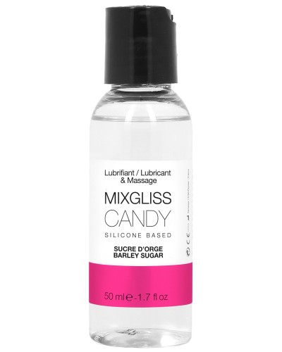 Lubrifiant Silicone MixGliss Candy - Sucre d'orge 50ml pas cher