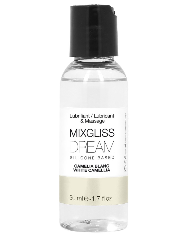 Lubrifiant Silicone MixGliss Dream - Camelia Blanc 50ml pas cher