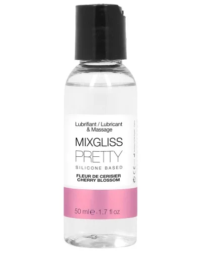 Lubrifiant silicone MixGliss Pretty - Fleur de cerisier 50ml pas cher