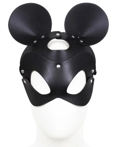 Masque avec Visage Souris Noir pas cher