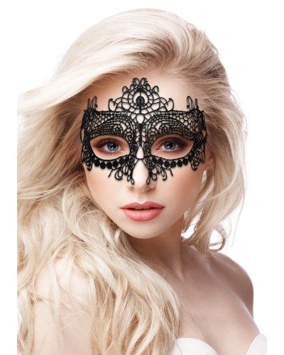 Masque Dentelle Queen Lace Noir pas cher