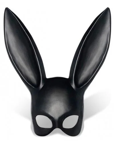 Masque Rabbit - Noir sextoys et accessoires sur La Boutique du Hard