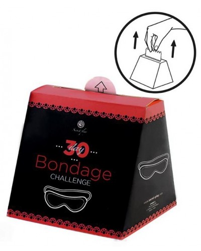 Jeu Cartes Défis Bondage Challenge 30 jours sextoys et accessoires sur La Boutique du Hard