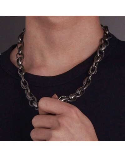 Collier en Métal Punkstyle 60cm sextoys et accessoires sur La Boutique du Hard