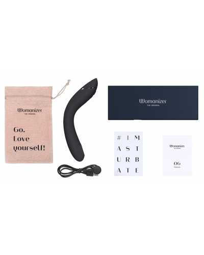 Stimulateur de clitoris Womanizer OG Noir sextoys et accessoires sur La Boutique du Hard