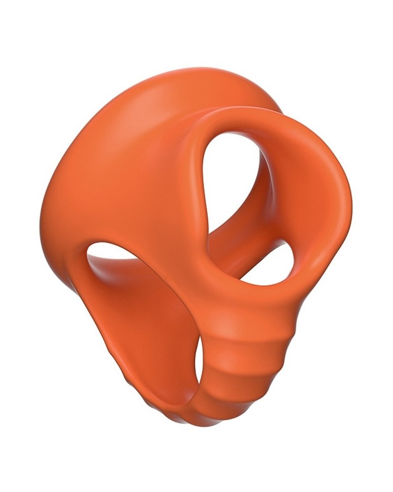 Ballstretcher en silicone Splity Orange sextoys et accessoires sur La Boutique du Hard