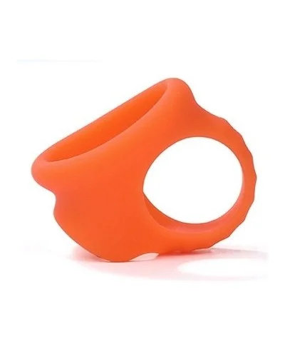 Ballstretcher en silicone Splity Orange sextoys et accessoires sur La Boutique du Hard