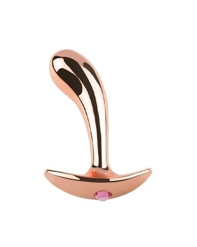 Plug bijou en métal Incurve L 12 x 3.5cm sextoys et accessoires sur La Boutique du Hard