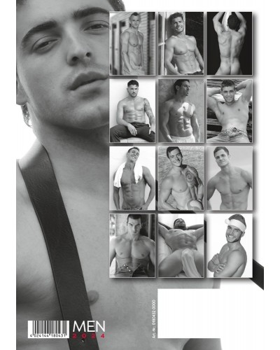 Calendrier 2024 Pin-Up Soft Men sextoys et accessoires sur La Boutique du Hard