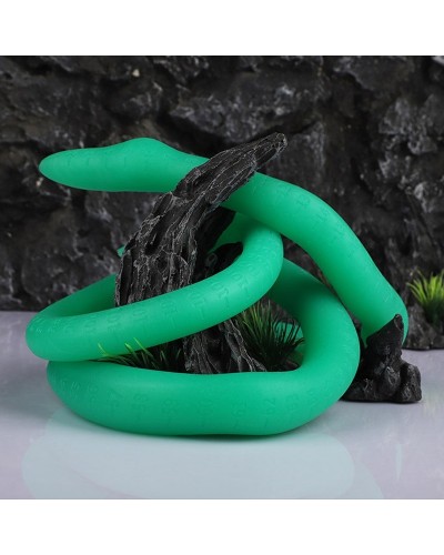 Gode long Ultra Snake 120 x 2.7cm Vert sextoys et accessoires sur La Boutique du Hard