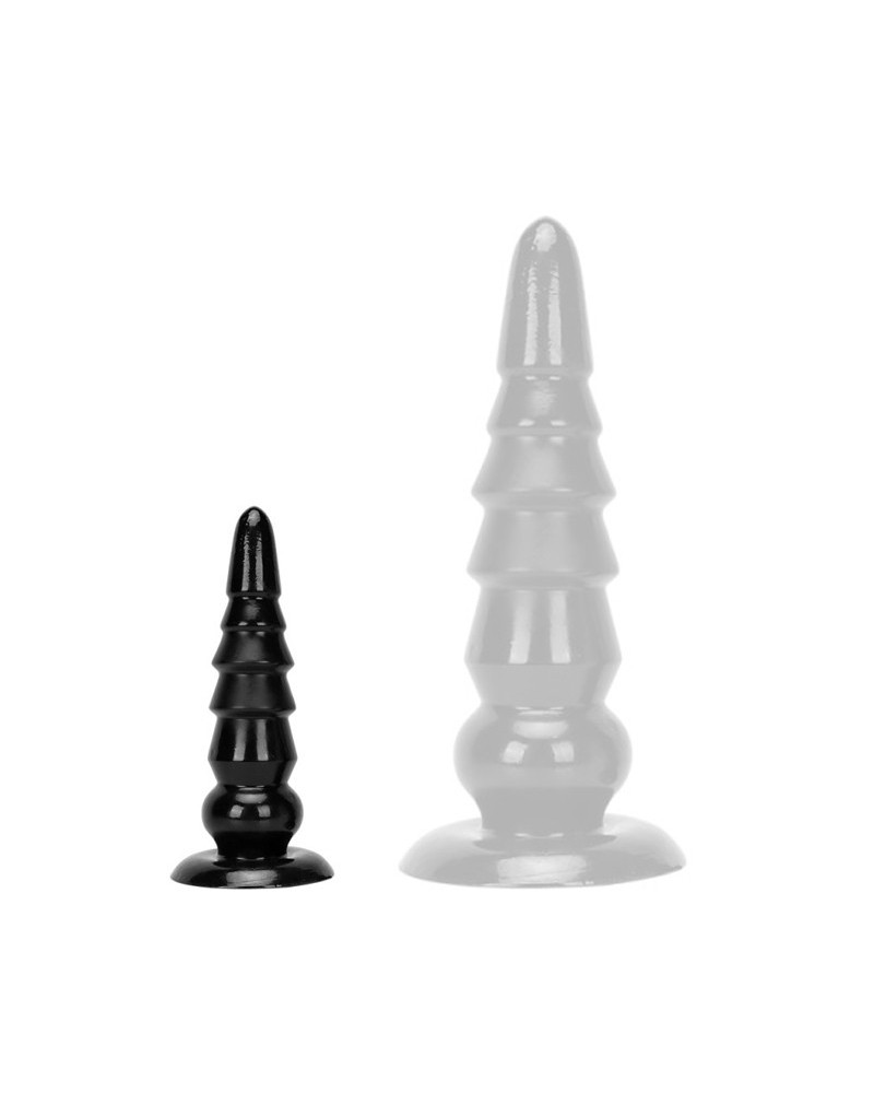 Plug Tower Up S 18 x 5cm Noir sextoys et accessoires sur La Boutique du Hard